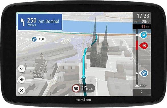 REACONDICIONADO Seminuevo Muy bueno GPS - TomTom GO Navigator 7, 7", Pantalla Táctil, 32 GB Almacenamiento, Negro