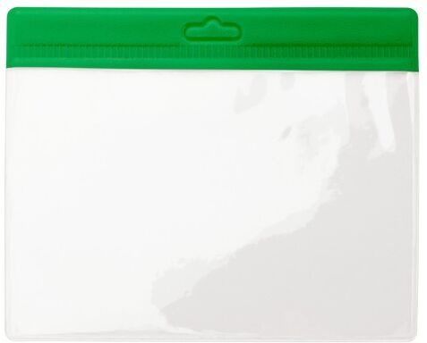 Badge publicitaire en PVC transparent Bash Vert fougère TAILLE UNIQUE ADULTE