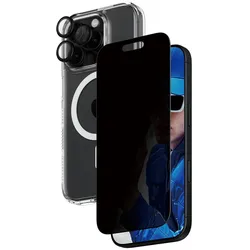 PanzerGlass® 3-in-1 Privacy Protection Schutzset für iPhone 16 Pro