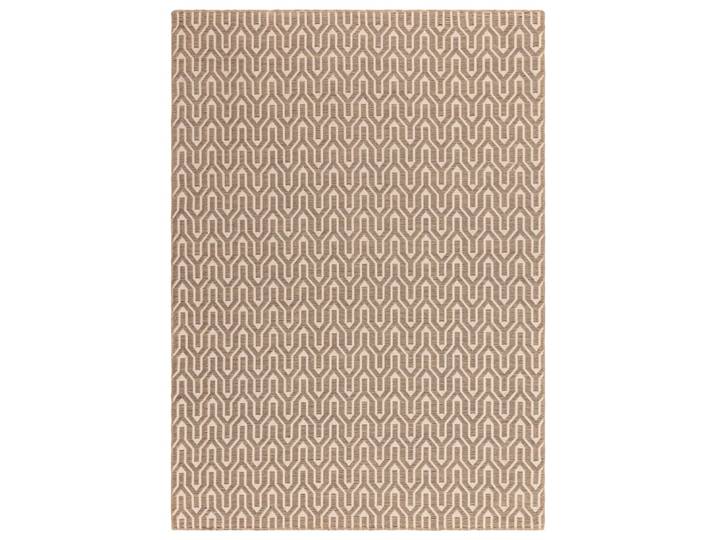 Tapis moderne en coton beige 120x170 cm