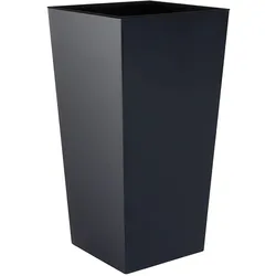 Prosperplast - Hoher Pflanztopf Urbi 11,4L aus Kunststoff, 19,5 x 19,5 x 37,5 cm in Anthrazit