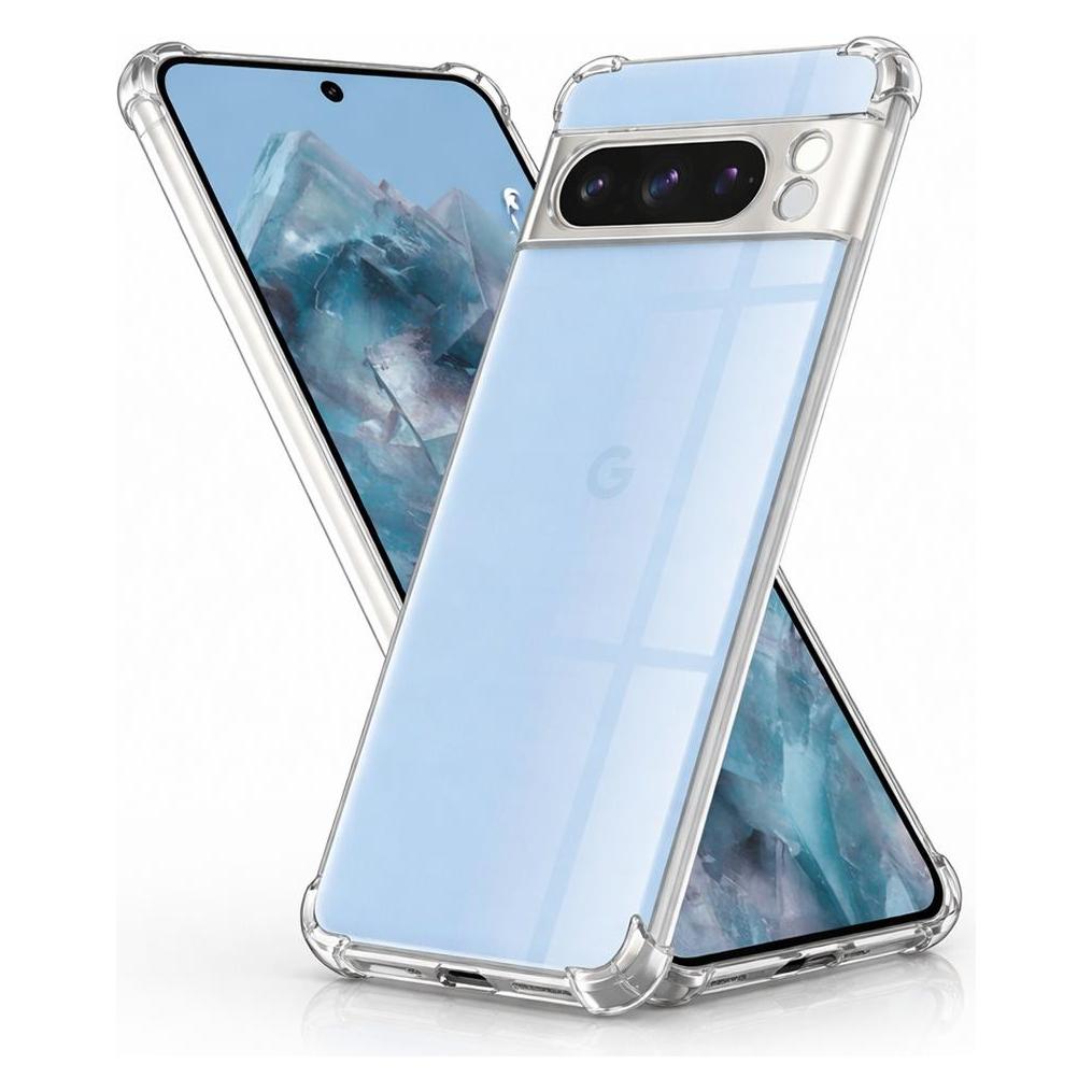 Techsuit - Shockproof Clear Silicone - Google Pixel 8 Pro - Clear (Google Pixel 8 Pro) (56345389)