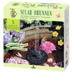 Moses Blatt & Blüte Solar-Brunnen