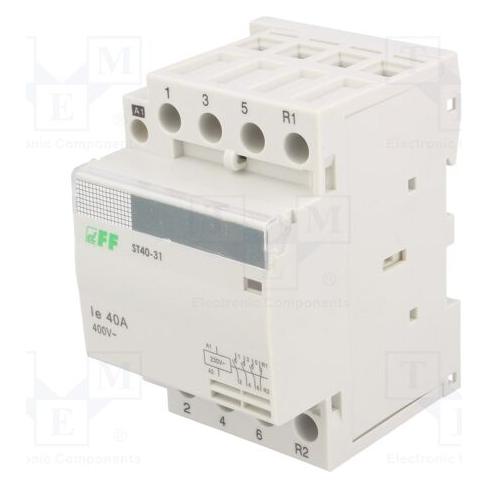 F&R F&F Stycznik modułowy 40A 3Z 1R 230V AC (ST40-31) (ST40-31)
