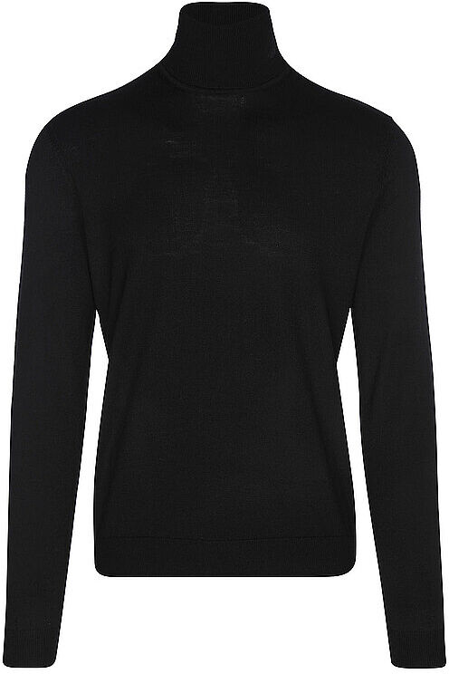 HUGO Rollkragenpullover SAN THOMAS schwarz   S S