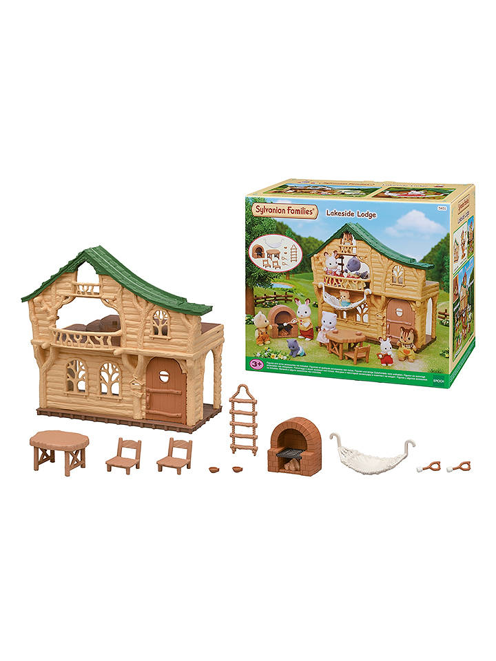 Sylvanian Families Spielhaus "Haus am See" mit Zubehör - ab 3 Jahren - onesize