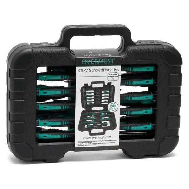 Overmust SET DI CACCIAVITI MAGNETICI 58PZ (FOVMTK1787758) (FOVMTK17877)