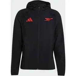 ADIDAS Arsenal FC Tiro Travel Windbreaker, Größe M in Schwarz Schwarz