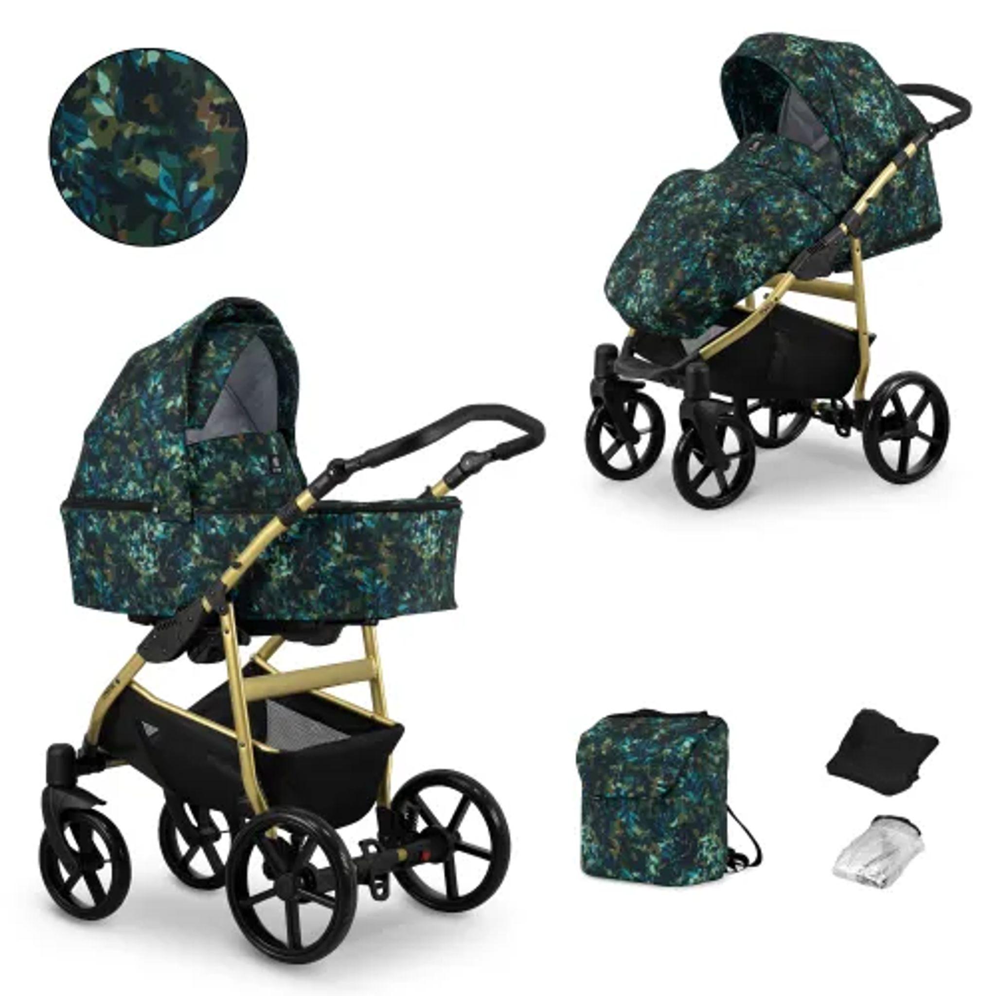 Kinderwagen Kunert MATA 2in1 - Farbe: Blätter