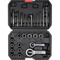 Universelles Schraubenausdreher-Set YATO YT-06037 26-teilig.