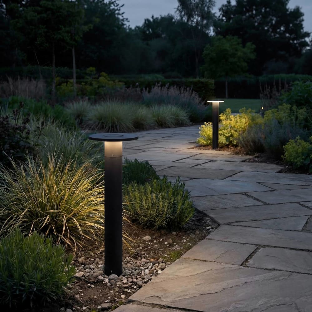 Arcchio Eclairage exterieur led en aluminium gris Gris 24x65x24cm