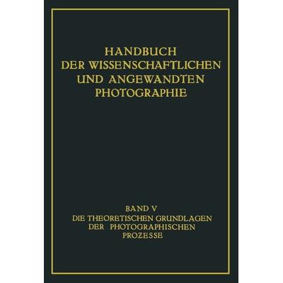 Die Theoretischen Grundlagen der Photographischen Prozesse, Taschenbuch von Walter Meidinger, Springer Berlin, 978-3-662-40884-1