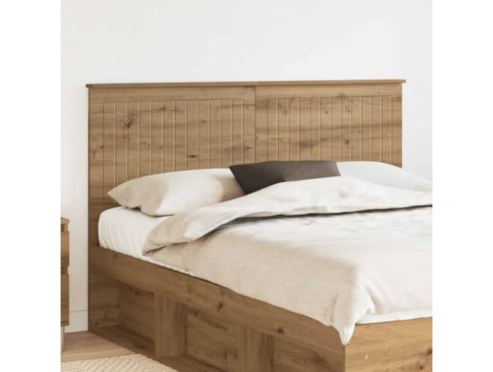 Moderne Holzbau-Kopfteil 150 cm, Eiche Handwerk, einfaches und elegantes Design, robuste Rückenstützung, einfache Montage und Wartung.