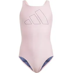 ADIDAS Kinder Badeanzug Performance Big Bars Kids, Größe 116 in Pink Pink