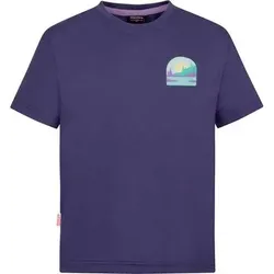 TROLLKIDS Girls Gryllefjord Panorama T GOTS, Größe 176 in Blau Blau