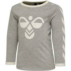 hummel hmlFLIPPER Baby-Langarmshirt grey melange 56