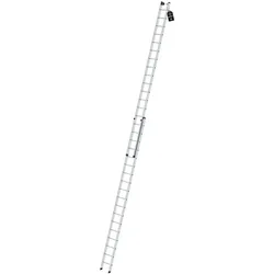 PROREGAL Sprossen-Schiebeleiter 2-teilig ohne Traverse 2x18 Sprossen