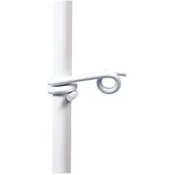 Corral, Zaunpfosten + Pfähle, Plastic post, white, 158 cm, with step
