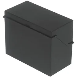 helit Karteikasten A6 quer »the index H62146« schwarz, 16.5x13x9 cm