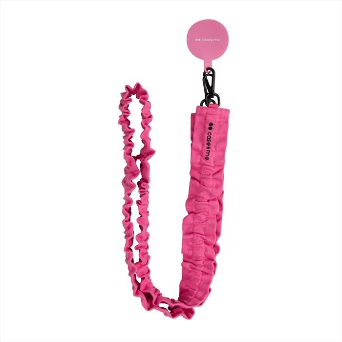 CASEME Laccio In Tessuto Volant Cmfabriclacep-rosa