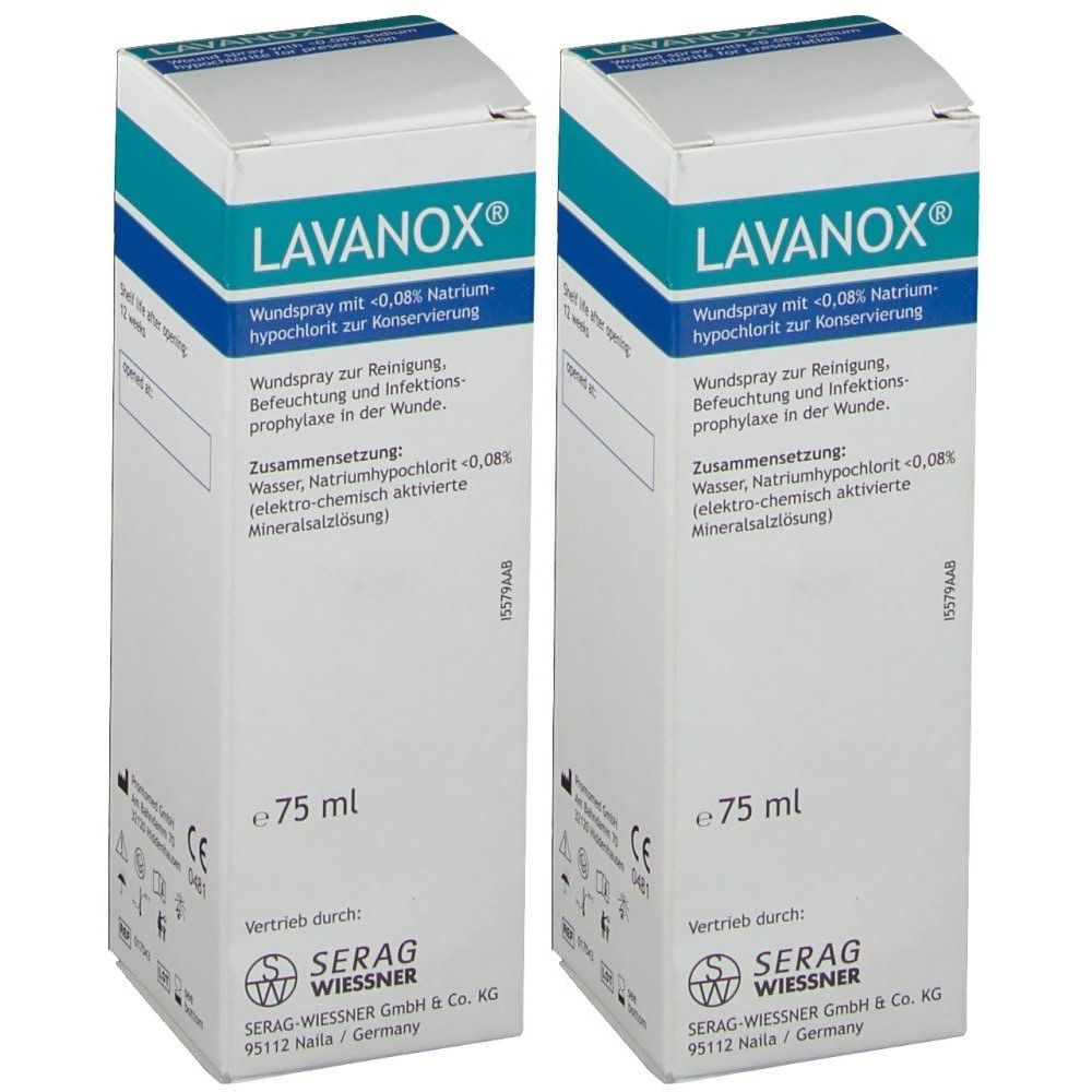 Lavanox Wundspray 2x 2x75 ml Spray