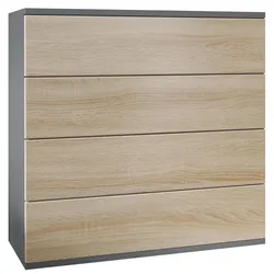 KOMMODE Pavos Eiche sägerau