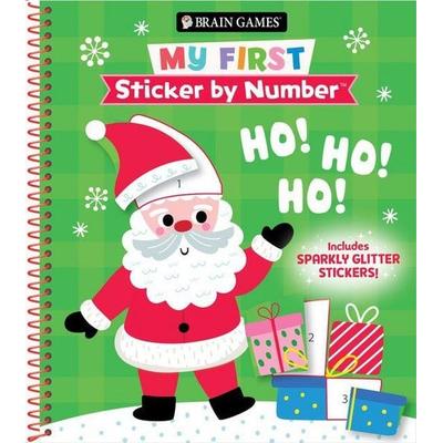 Brain Games - My First Sticker by Number: Christmas, Taschenbuch von Publications International Ltd,Brain Games,New Seasons, Publications