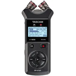 Tascam DR-07XP, Audiorecorder, Schwarz