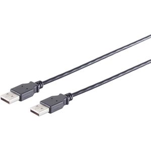 S-Conn USB-Kabel 13-22055 USB 2.0, 5 m, Anschlusskabel, A Stecker / A Stecker