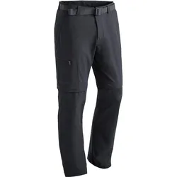 Maier Sports, Herren, Outdoorhose, Tajo Zip Off Pant Long (L, XL), Schwarz