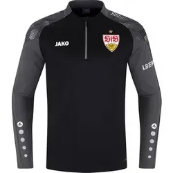 JAKO Kinder VfB Ziptop Sonic, Größe 116 in Schwarz Schwarz