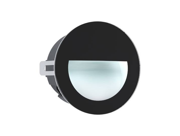 Led inbouwlamp Aracena Round Downlight zwart Eglo - 99576