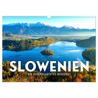 Slowenien - Ein unterschätztes Reiseziel. (Wandkalender 2026 DIN A3 quer), CALVENDO Monatskalender