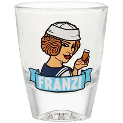 Franzi Shotglas - Mit Aufdruck