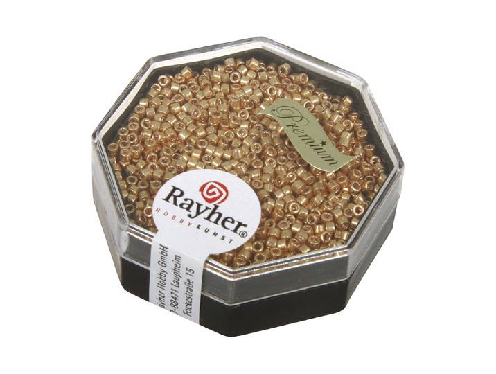 Rayher Delica-Rocailles Metallic 1.6 mm Dose