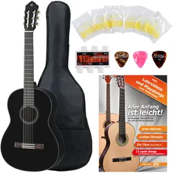 Yamaha C40BL Konzertgitarre inkl. Zubehörset