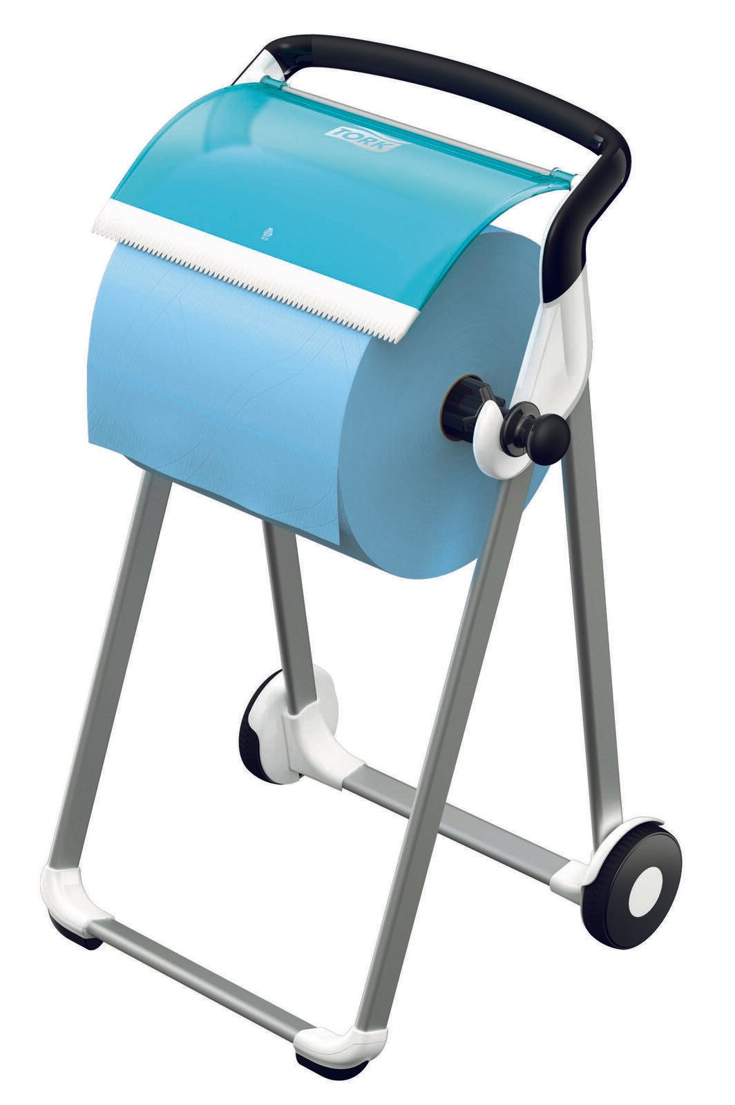 TORK Putzrollenhalter Performance W1 1 Rolle weiß, türkis 652000