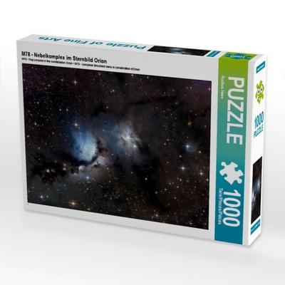 CALVENDO Puzzle M78 - Nebelkomplex im Sternbild Orion 1000 Teile Puzzle quer | 1000 Teile Lege-Größe 64 × 48 cm Foto-Puzzle für glückliche Stunden