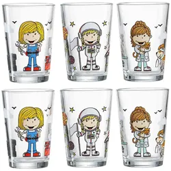 Ritzenhoff & Breker BERUFE Kinderbecher Set Mädchen 6-teilig