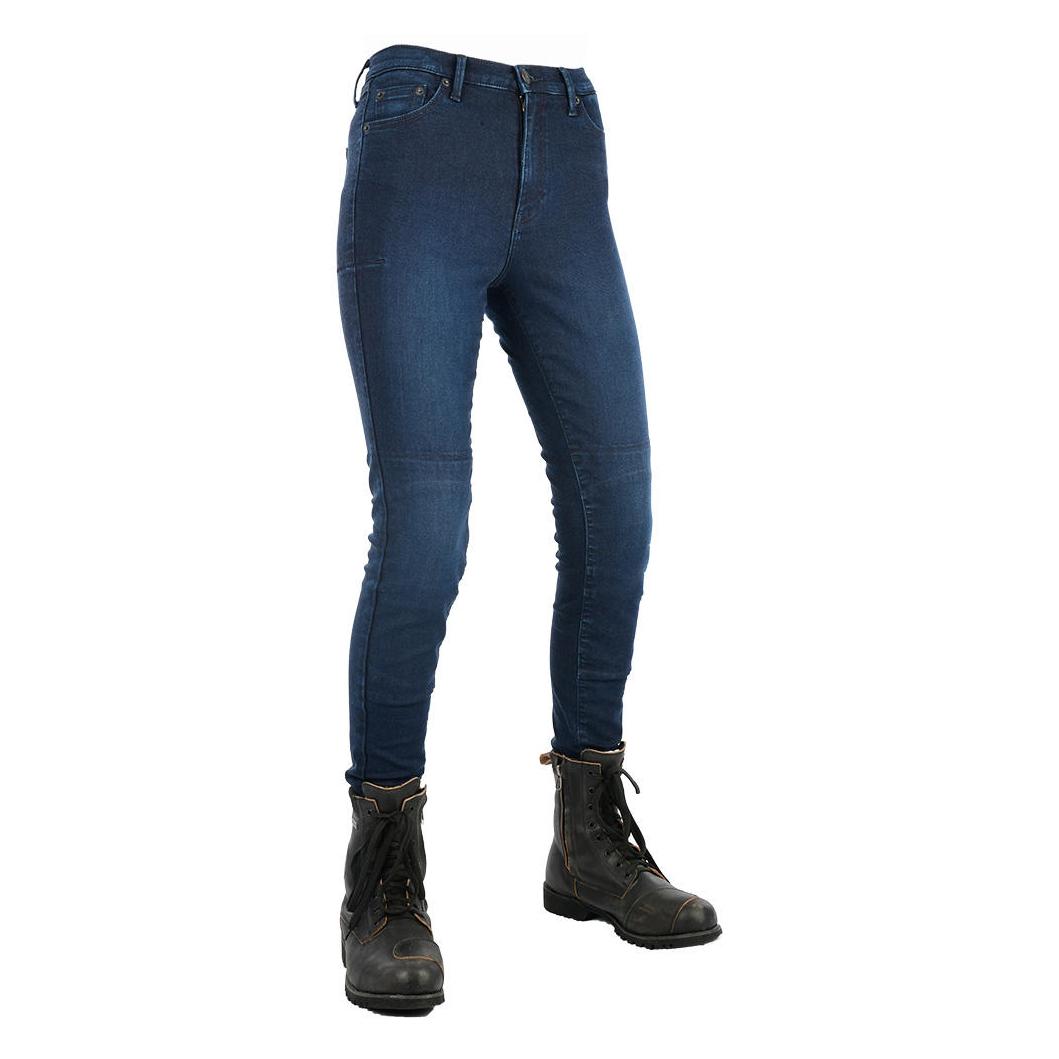 Oxford Damen Oa zugelassene AA Motorrad-Jeggings, Indigo, 36 (Damen, 36) (TW200102R10)