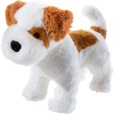 Kuscheltier HEUNEC "Misanimo, Hund Terrier", braun (weiß, braun), Plüschfiguren, KinderH:25cm, Kuscheltier, H:25cm