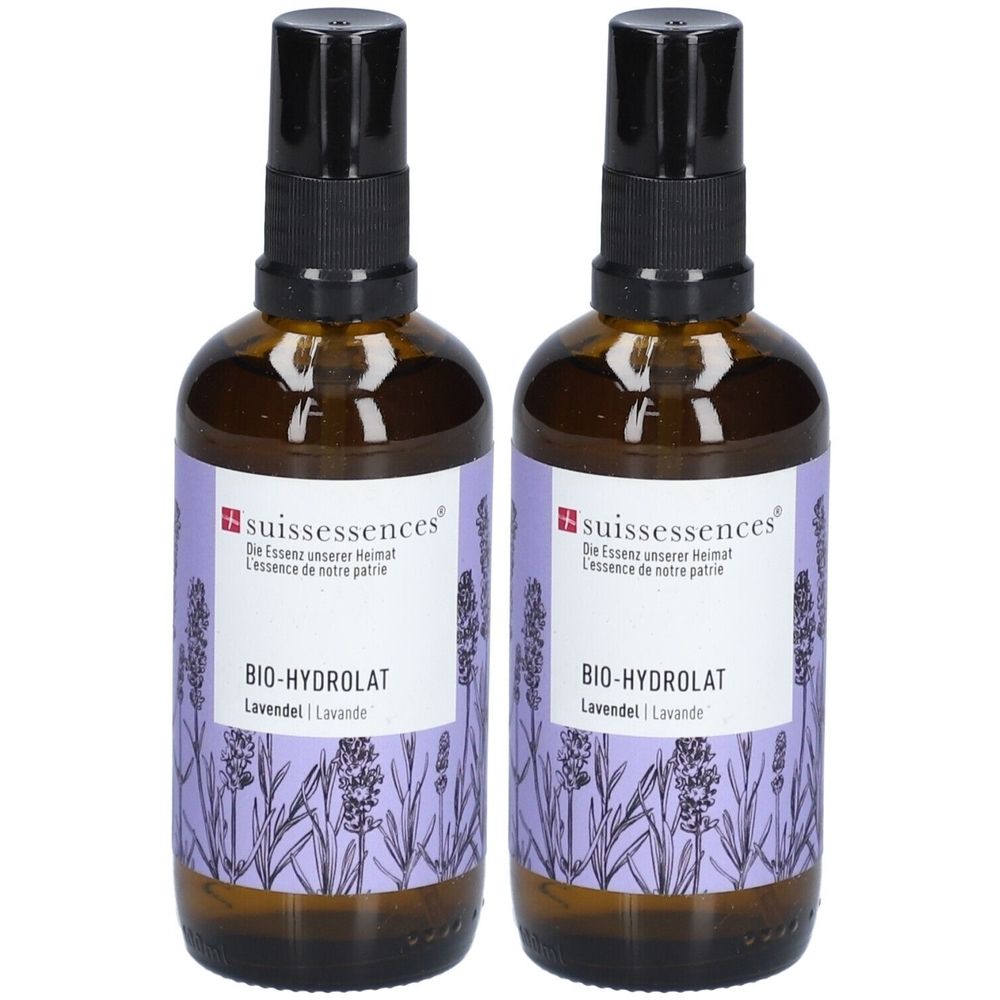 Suissessences Bio-Hydrolat Lavendel Spr 100 ml x2 2x100 Spray