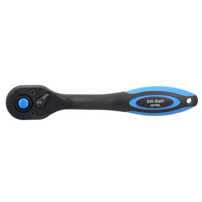 Sw Stahl Umschaltknarre, 1/4, ergonomisch, Kunststoff [Hersteller-Nr. 05799L]