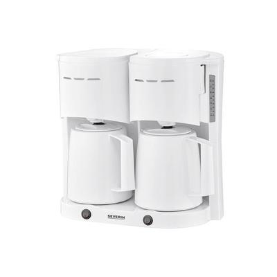 Severin KA 9314 Kaffeemaschine Weiß Fassungsvermögen Tassen=16 Isolierkanne