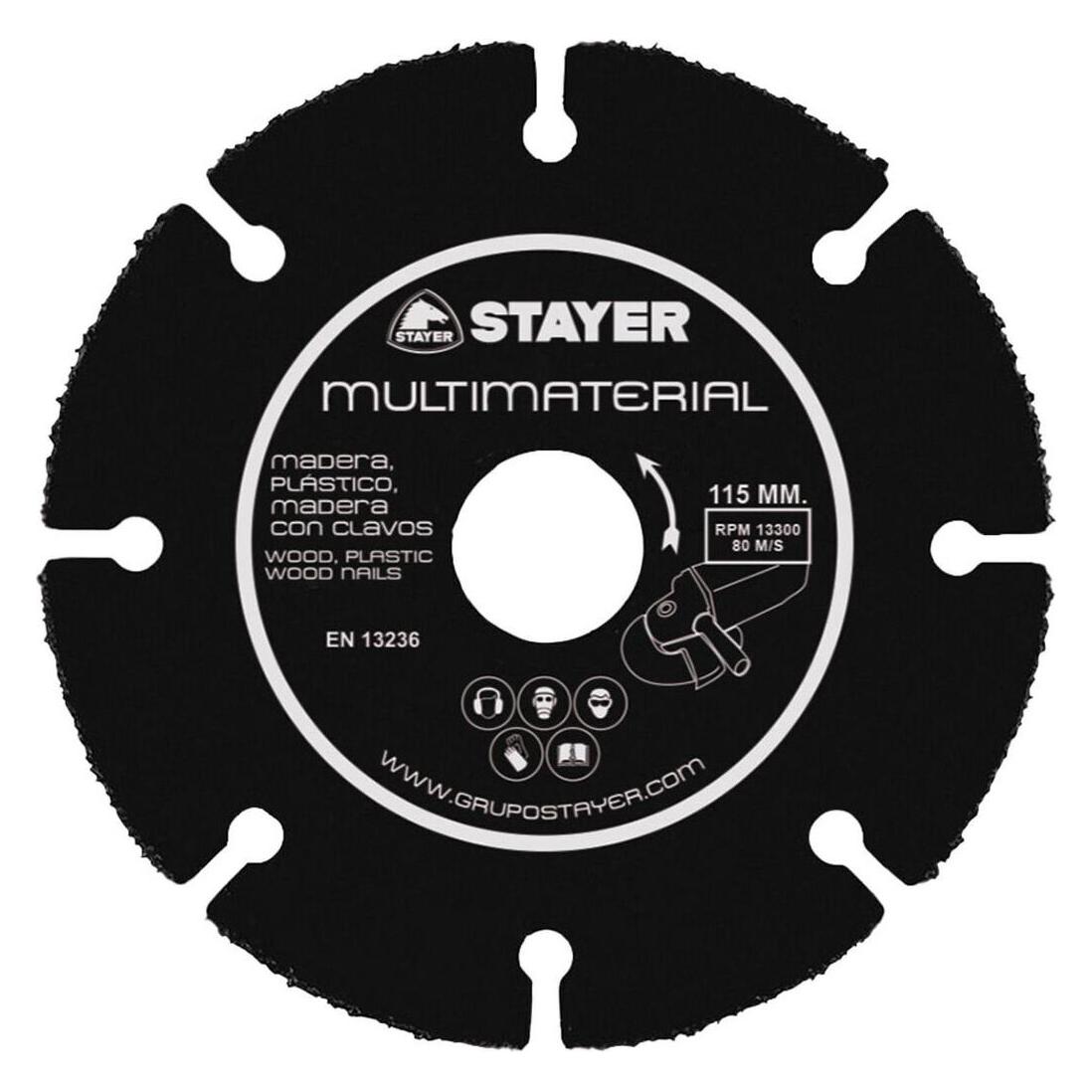 Stayer Trennscheibe Ø115 x 22,2 mm Alle Arten von Materialien (49823851)