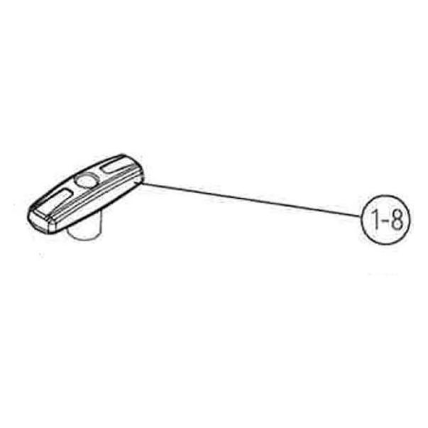 BuzzRack T-håndtag (3503-00126-16C)