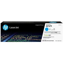 HP, Toner, 222X Cyan Original LaserJet-Tonerkartusche mit hoher Reichweite, Cyan, 1 Stück(e) (C)
