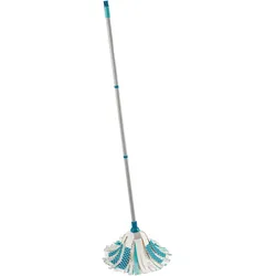 Leifheit Power Mop, Reinigungsutensil, Weiss, Türkis, Grau