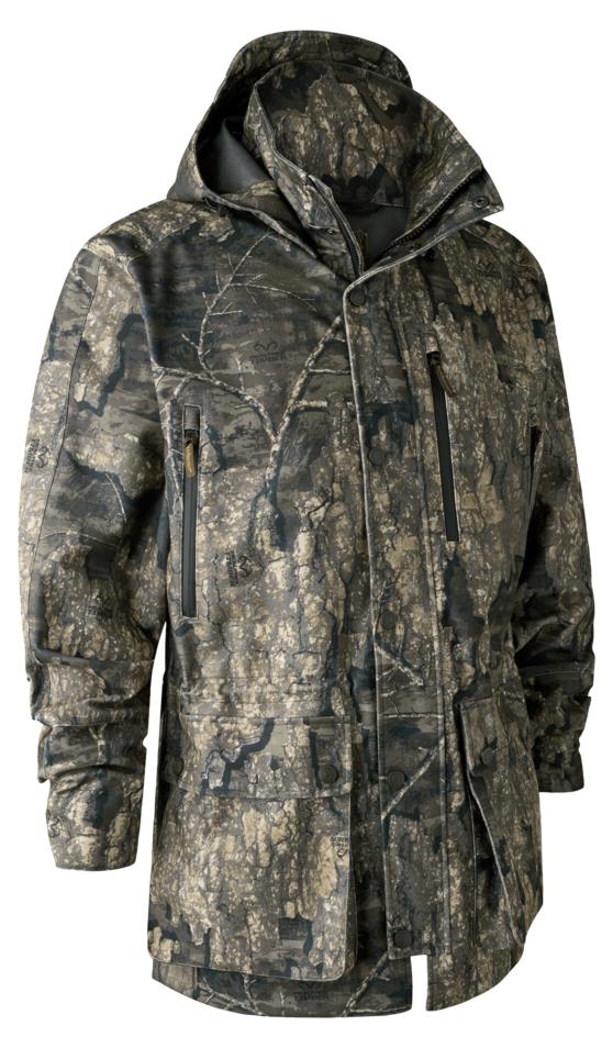 Deerhunter PRO Gamekeeper Jacke, Jagd- Outdoor Jacke in drei Farben, Farbe:REALTREE TIMBERâ¢, Größe:M
