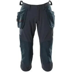 Mascot, Arbeitshose, Dreiviertel-Hose Accelerate schwarzblau, Gr.C44 (44)